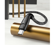 USAMS Kabel pleciony U41 microUSB 2m 2A czerwony Fast Charge - 1569037 - zdjęcie 7
